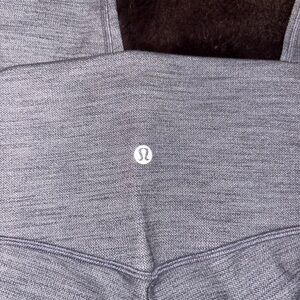 Lululemon Wonder Under Gray Leggings